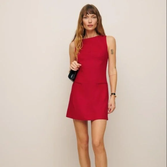 Reformation | Dresses | Reformation Citron Linen Dress Cherry Red Size 6 | Poshmark Reformation | Dresses | Reformation Citron Linen Dress Cherry Red Size 6 | Poshmark